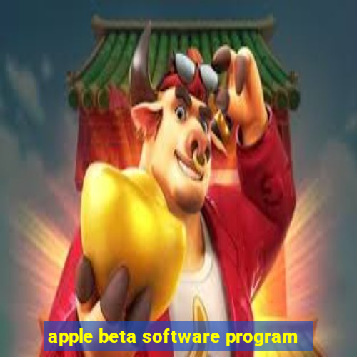 apple beta software program